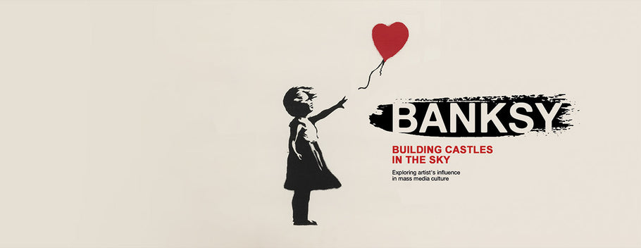 BANKSY - Building castles in the sky -  An unauthorized exhibition - BASEL CH