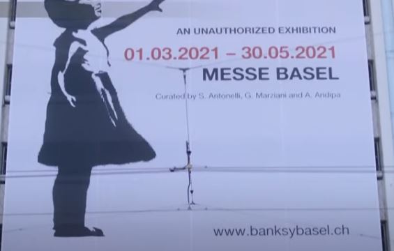 VIDEO: Banksy in Basel - Darf man Kunst ohne Zustimmung des Künstlers ausstellen?