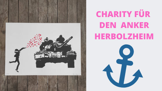 Charity Aktion für den "Anker Herbolzheim" - René Chaos & streetartcorner.de supporten die Einrichtung für Obdachlose